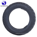 Tamanhos de pneus de motocicleta Sunmoon de 3,0-10 Preço de melhor tamanho em tamanho real